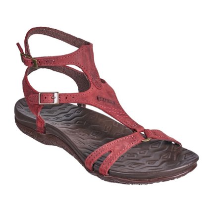 Sandalias best sale vinotinto mujer