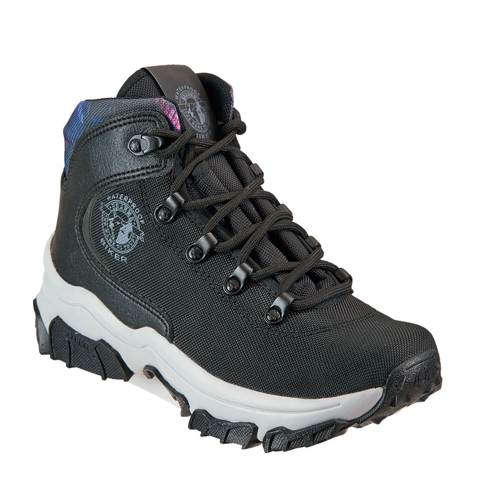 Brahma Pagina Oficial CY3278 NEG Botas Mujer Biker Waterproof Ibex