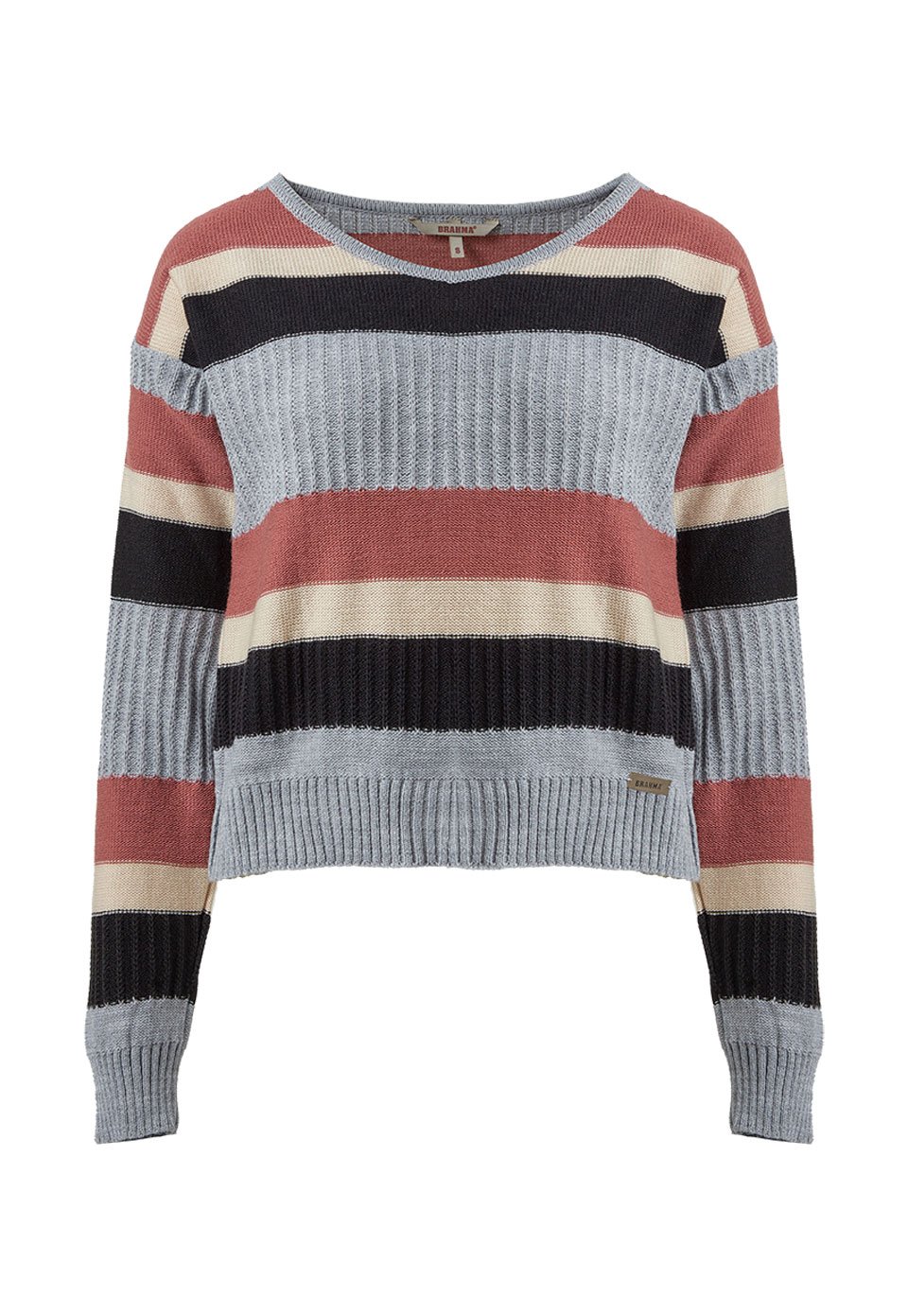 SWE0093-GRI Sweater Mujer