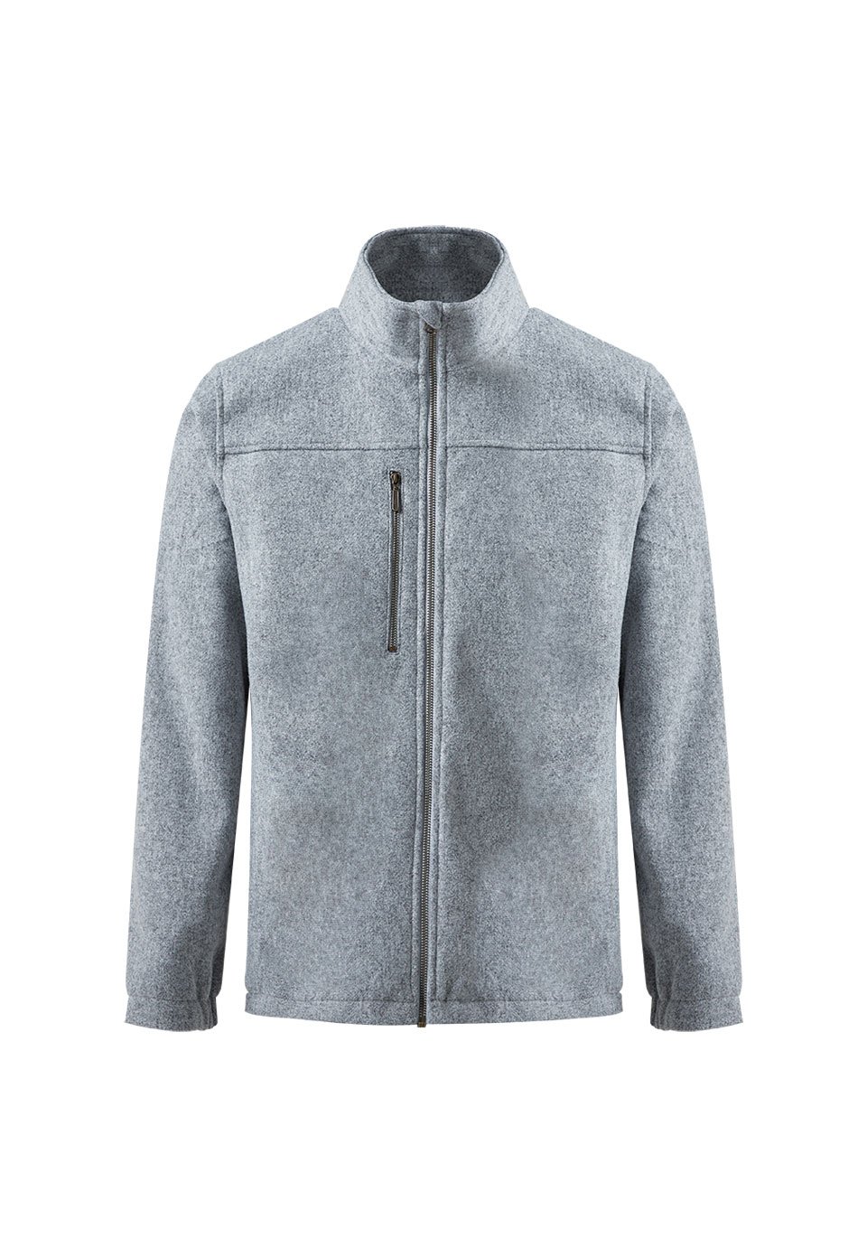 Chaqueta gris hombre best sale