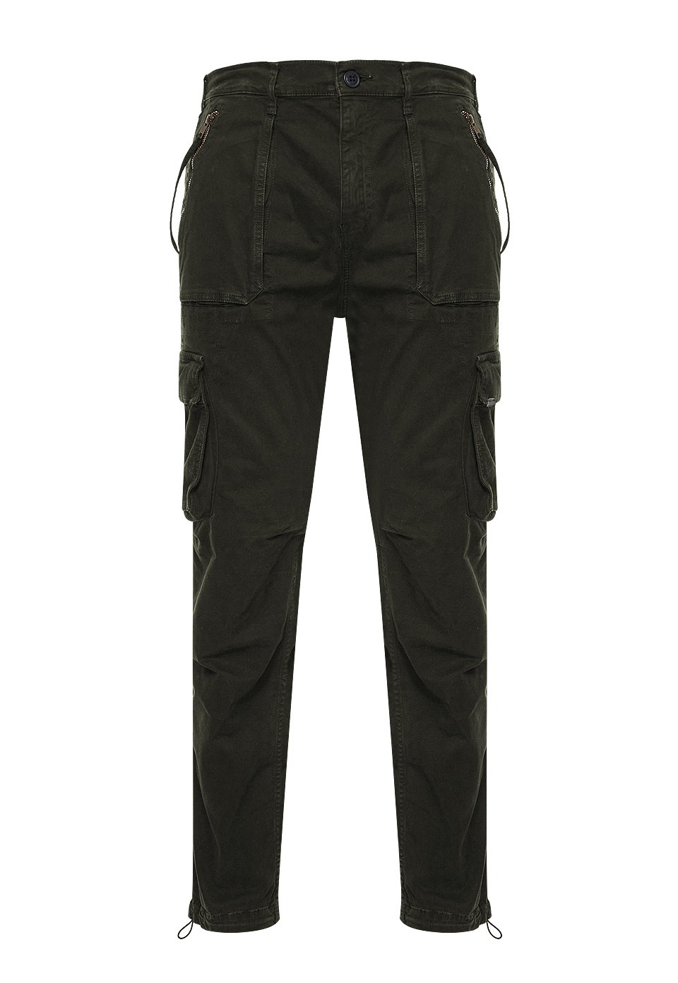 PAN0085-VER Pantalón Hombre Cargo Trekking