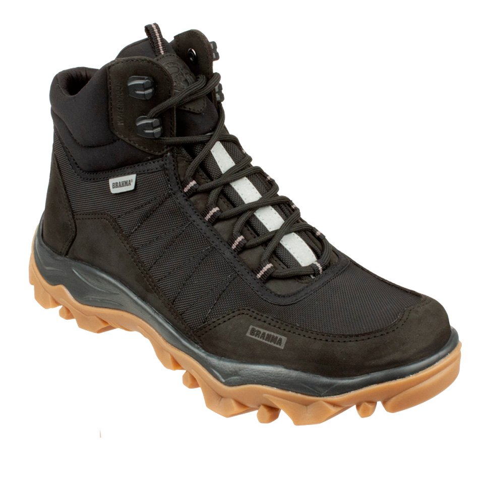 RQ3685-NEG Botas Hombre Trekking