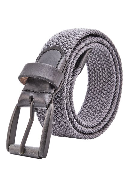 CIN0102-GRI Cinturon Reatas Hombre