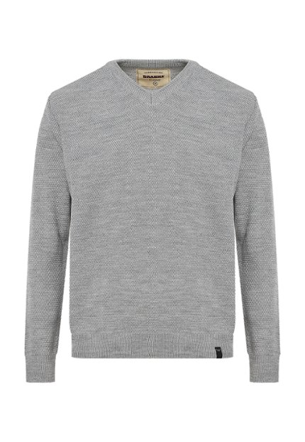 SWE0116-GRI Sweater Cerrado Hombre