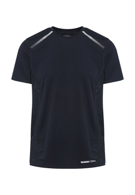 CMS0048-NEG Camiseta Deportiva Trail Hombre