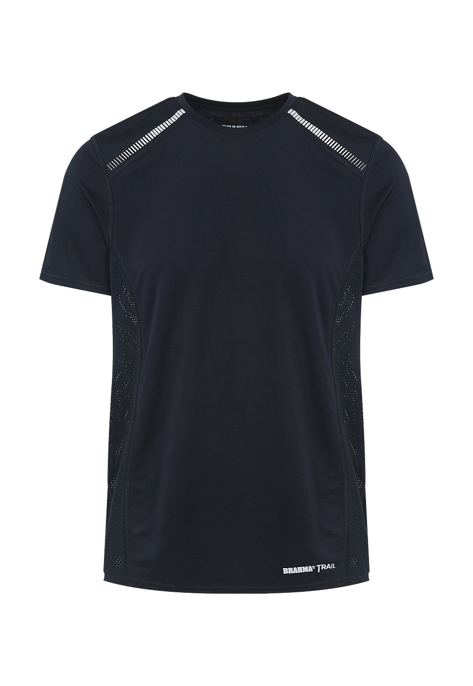 CMS0048-NEG Camiseta Deportiva Trail Hombre