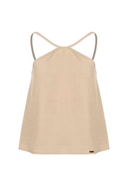 BLU0103-BEI Blusa Mujer