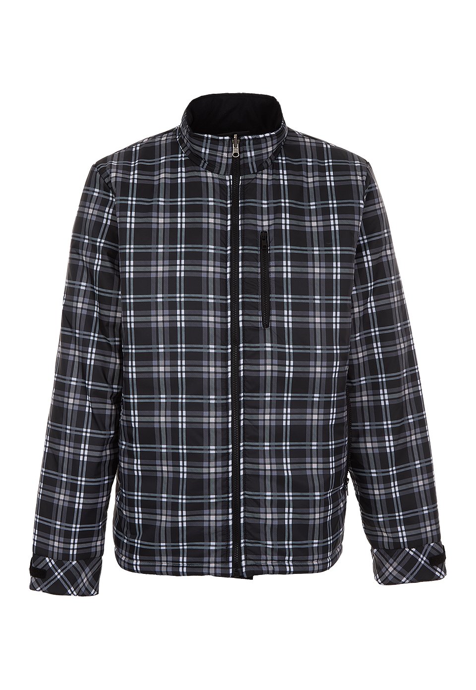 CHQ0095-NEG Chaqueta Doble Faz Hombre