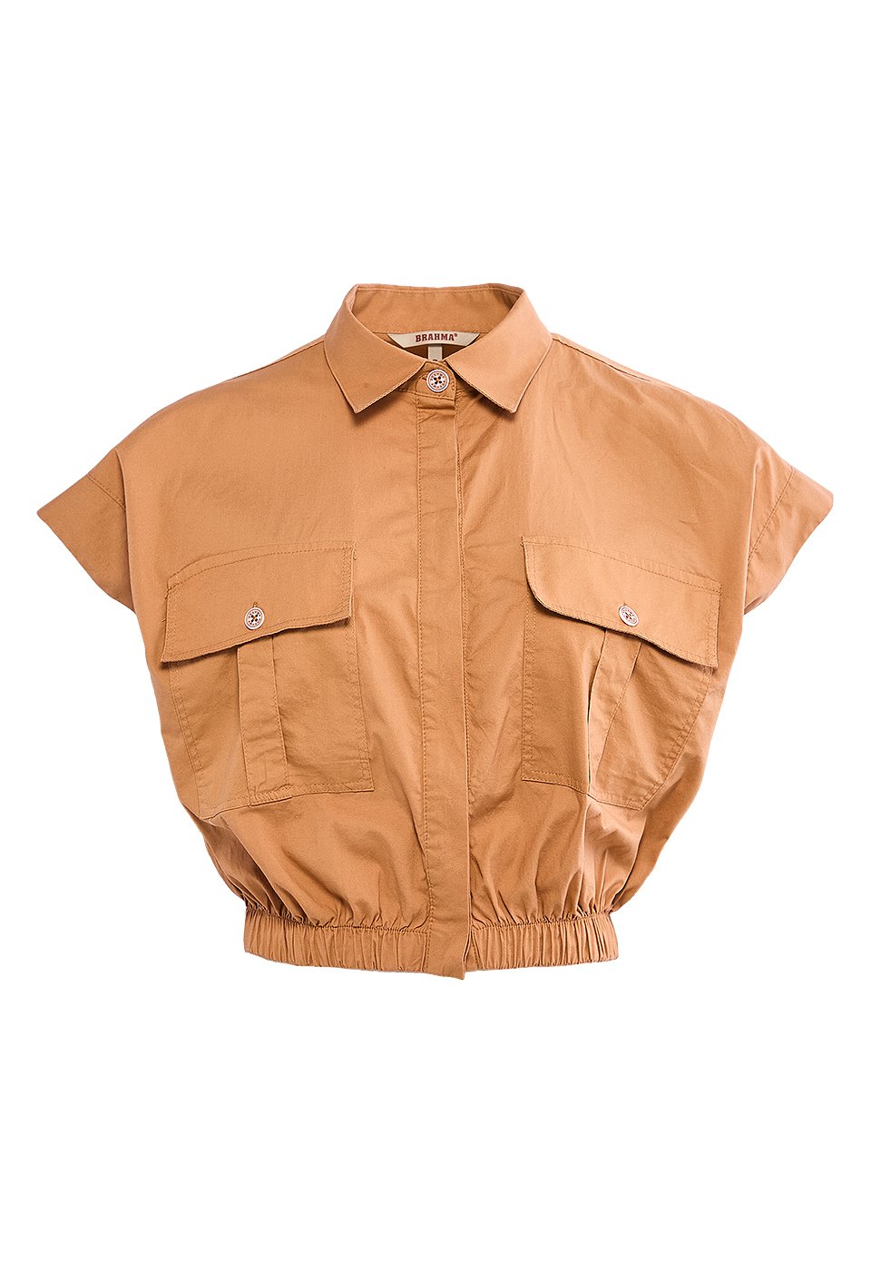 CAM0267-CAR Camisa Manga Corta Mujer