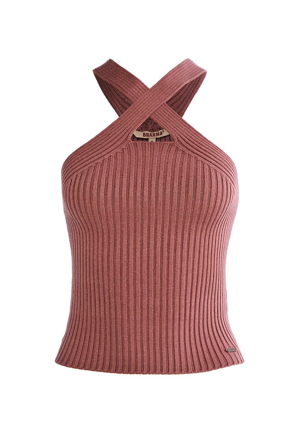 BLU0102-MOC Blusa Tejida Mujer