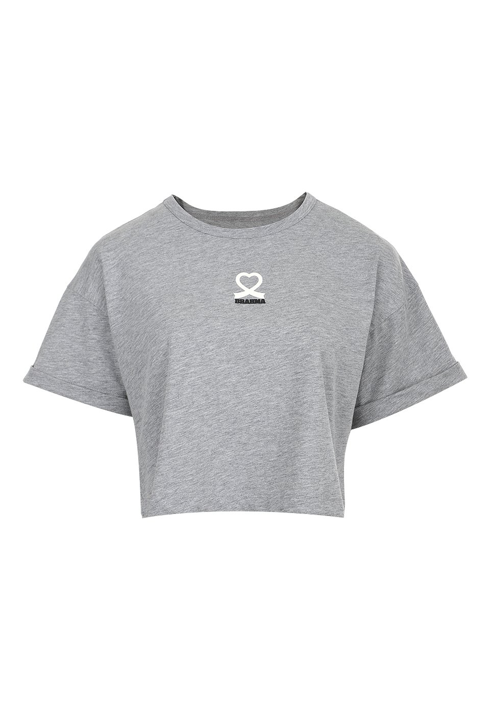 CMS0058-GRI Camiseta Corta Mujer Guerreras Rosa