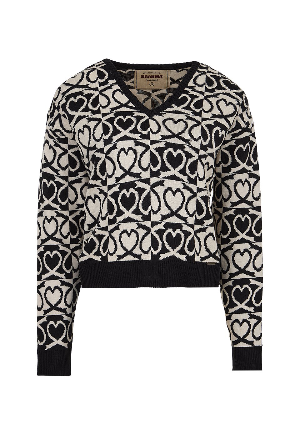 SWE0134-NEG Sweater Mujer Guerreras Rosa