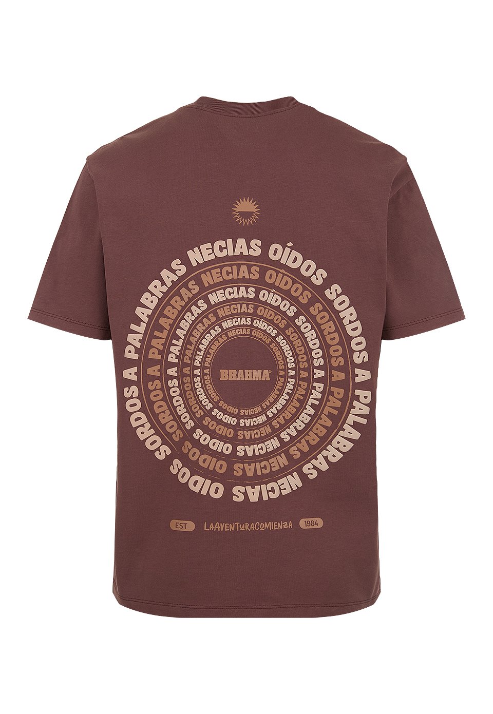 CMS0063-CAF Camiseta Casual Hombre