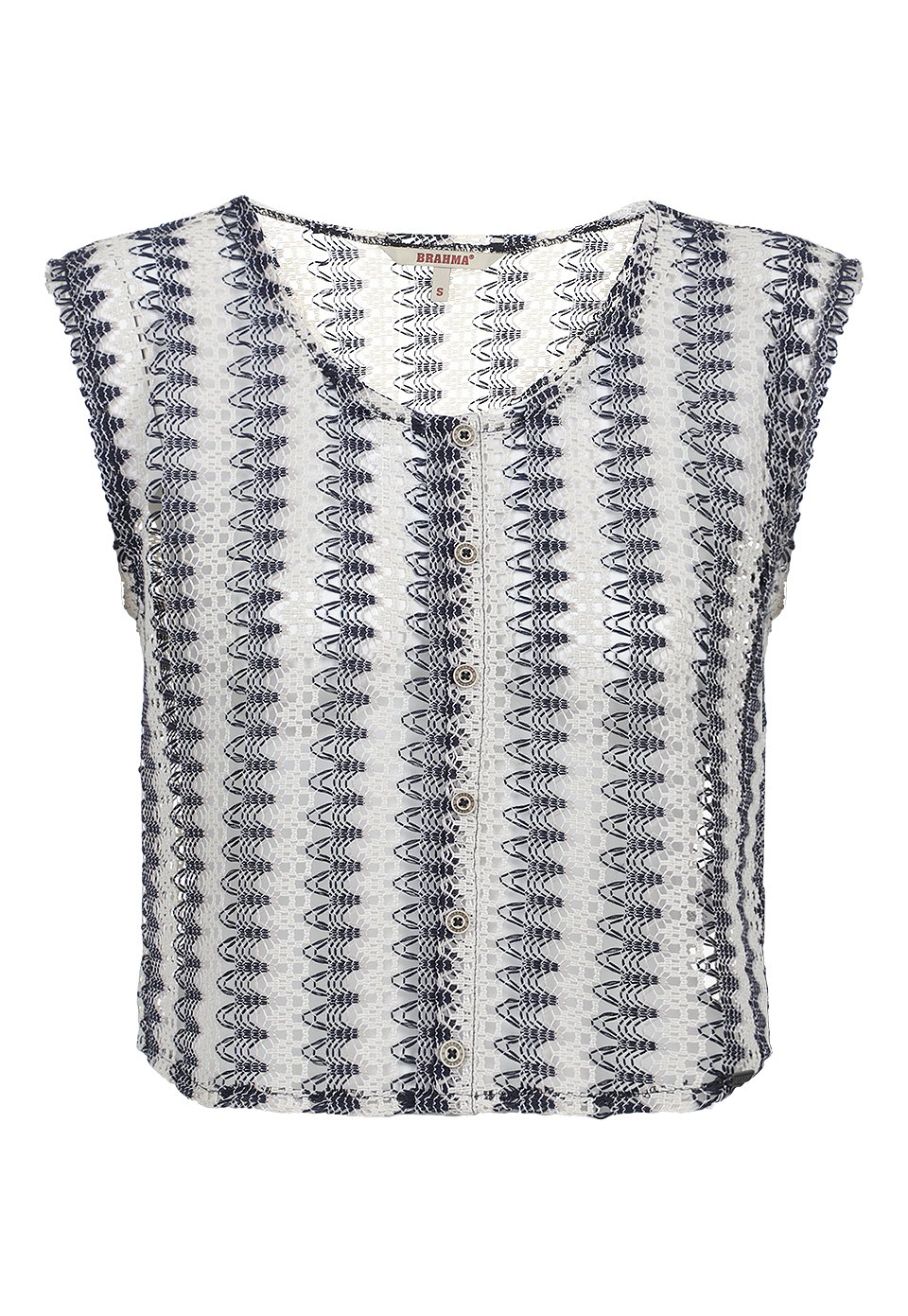 BLU0100-AZU Blusas Moda Mujer